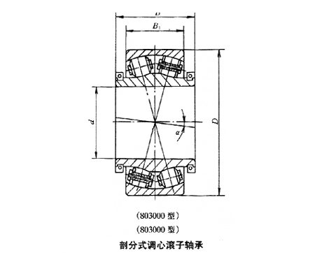 剖分式調(diào)心滾子軸承 剖分式調(diào)心滾子軸承