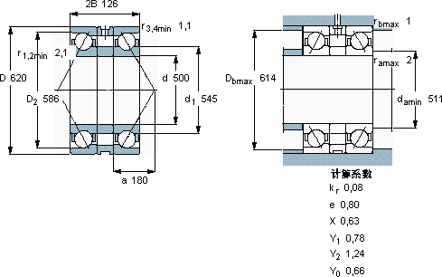SKFBA2B 309601 A軸承圖紙