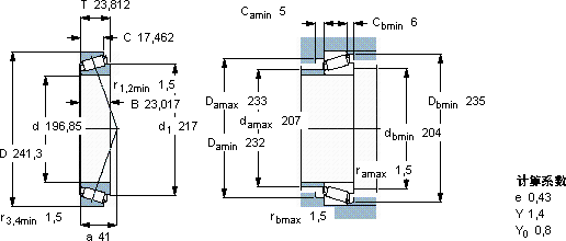 SKFLL 639249/210軸承圖紙