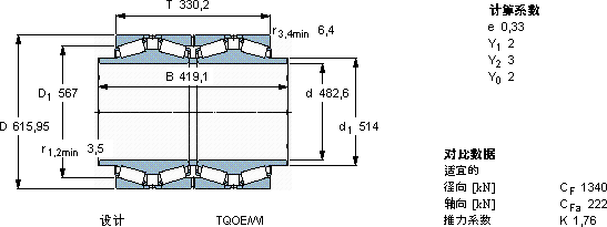SKFBT4B 331626 A/HA1軸承圖紙