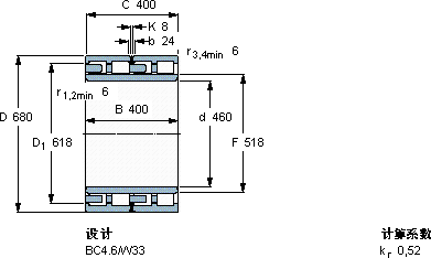SKFBC4B 322374軸承圖紙