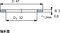 SKFGS 81106軸承圖紙