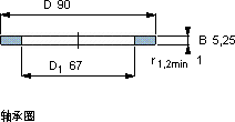 SKFGS 81113軸承圖紙