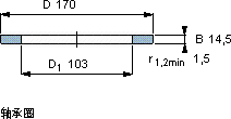 SKFGS 89320軸承圖紙
