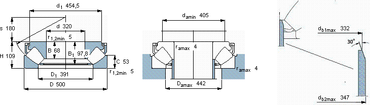 SKF29364 E *軸承圖紙