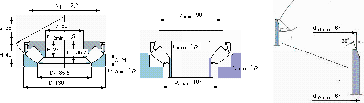 SKF29412 E *軸承圖紙