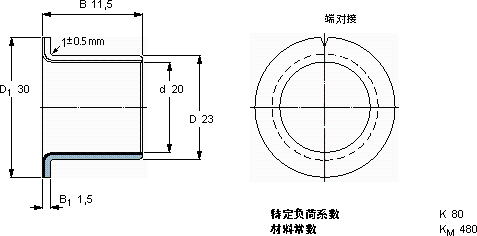 SKFPCMF 202311.5 E軸承圖紙
