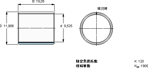 SKFPCZ 0612 M軸承圖紙
