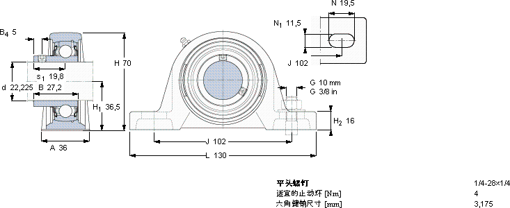 SKFSY 7/8 RM軸承圖紙