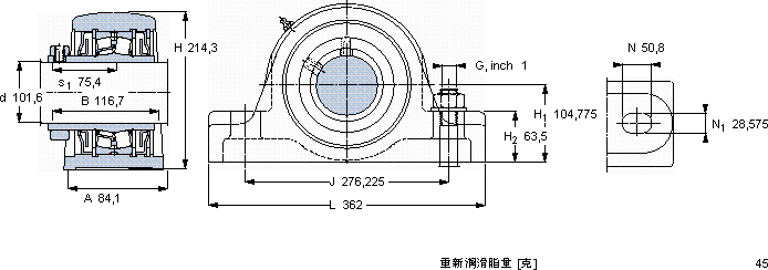 SKFSYR 4. H-18軸承圖紙