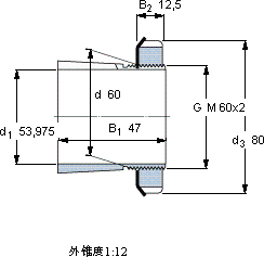 SKFHS 312軸承圖紙