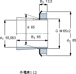 SKFHA 2313軸承圖紙