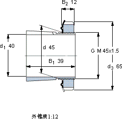 SKFH 309 C軸承圖紙
