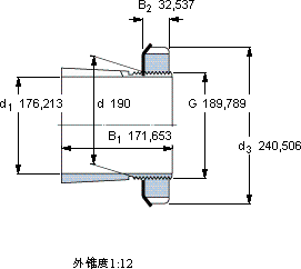 SKFSNW 138x6.15/16軸承圖紙