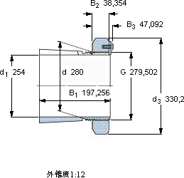 SKFSNP 3156x10軸承圖紙