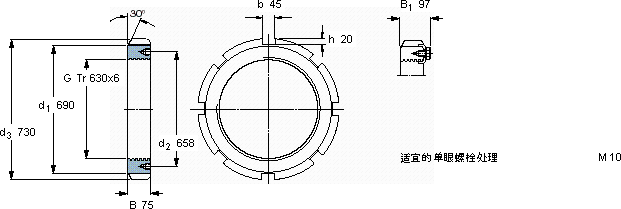 SKFHM 30/630軸承圖紙