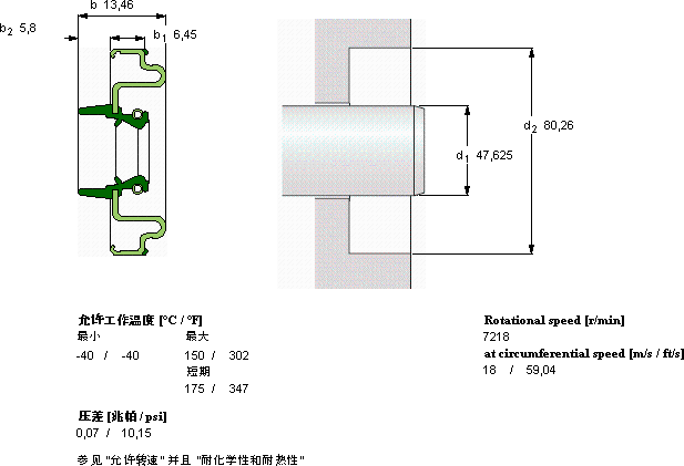 SKFCR 18891軸承圖紙