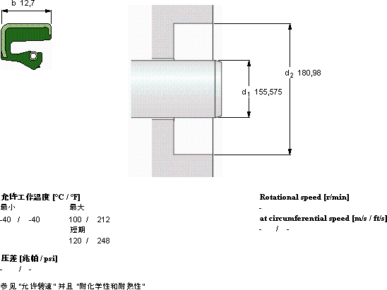 SKFCR 61215軸承圖紙