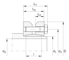 INA夾緊滑塊 SPE-8083030, 用于齒形導(dǎo)軌的夾緊連接
