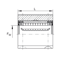 INA直線球軸承及軸承座單元 KGNOS50-C-PP-AS, 開式設(shè)計，可調(diào)，密封，脂潤滑，帶再潤滑結(jié)構(gòu)