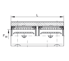 INA直線球軸承及軸承座單元 KTNOS12-C-PP-AS, 開(kāi)式設(shè)計(jì)，可調(diào)，密封，脂潤(rùn)滑，帶再潤(rùn)滑結(jié)構(gòu)