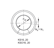 INA直線球軸承 KS20-PP, 兩側(cè)唇密封