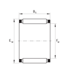 INA滾針及保持架組件 K4X7X7-TV, 根據(jù) DIN 5405-1/ISO 3030 標(biāo)準(zhǔn)