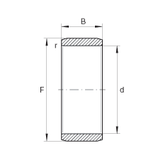 INA內(nèi)圈 IR5X8X12, 根據(jù) DIN 620 標準，精機加工