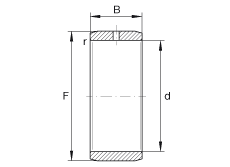 INA內(nèi)圈 IR45X55X20-IS1, 精密機(jī)加工，有潤(rùn)滑孔，根據(jù) DIN 620