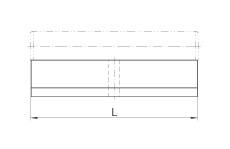 INA導(dǎo)軌 TSWWZ32, 實(shí)體輪廓，從上面固定，帶一根軌道軸，英制尺寸；可提供耐腐蝕設(shè)計(jì)