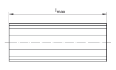 INA導(dǎo)軌 LFS52-NZZ, 實體輪廓，帶T型槽和側(cè)槽，帶兩根軌道軸；可提供耐腐蝕設(shè)計