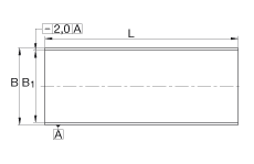 INA板件 PAS10160-P11, 免維護(hù)，帶銅襯