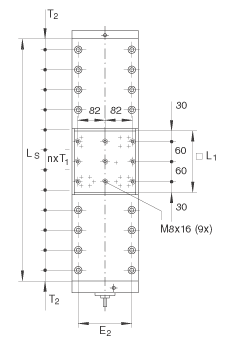 INA高精度直線工作臺(tái) LTPG15-185-2005, 鑄鐵