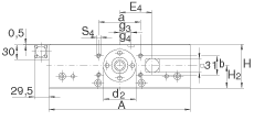 INA高精度直線工作臺(tái) LTPG15-185-2005, 鑄鐵
