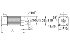 INA伺服電機(jī) MOT-HDY115-A6-64S, 