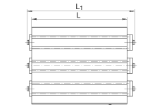 INA串聯(lián)直線執(zhí)行器 MDKUE15-3ZR, 帶有兩排球的滑塊