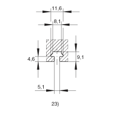 INA串聯(lián)直線執(zhí)行器 MDKUE15-3ZR, 帶有兩排球的滑塊