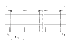 INA平板保持架引導(dǎo)系統(tǒng) LUE6035, 帶滾針及圓柱滾子平板保持架的 L 型抗傾覆系統(tǒng)；可提供耐腐蝕設(shè)計
