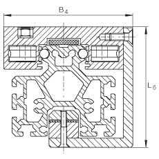 INA直線執(zhí)行器 MKLF52145-ZR, 兩個滑塊在相反方向運(yùn)動