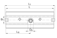 INA直線執(zhí)行器 MLFI50086-B-ZR, 內(nèi)導向滑塊