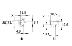 INA串聯(lián)直線執(zhí)行器 MDKUVE25-KGT10, 帶四排直線循環(huán)球軸承與導(dǎo)軌組件以及滾珠絲桿驅(qū)動(dòng)的串行執(zhí)行器